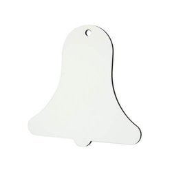 Decorazione albero di natale campanella in MDF  - Stampa sublimatica a trasferimento termico