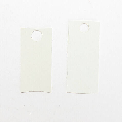 Badge portanome in acrilico 7 x 3,4 cm per sublimazione