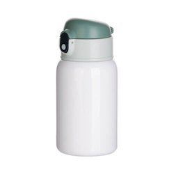 Borraccia in acciaio inox da 450 ml per sublimazione - bianca