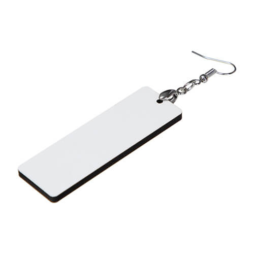 Orecchini in MDF per sublimazione - rettangolo