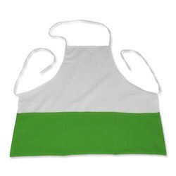 Grembiule di colore verde scuro per sublimazione di trasferimento termico