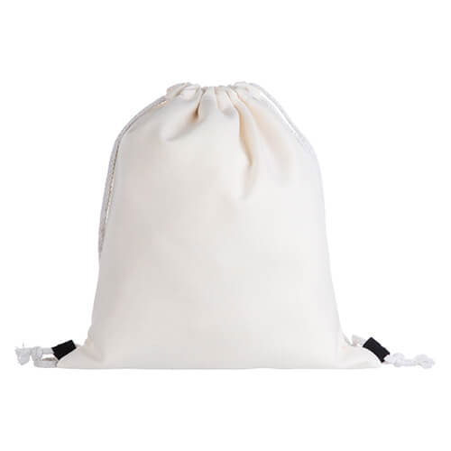 Borsa posteriore in lino 33 x 40 cm per sublimazione