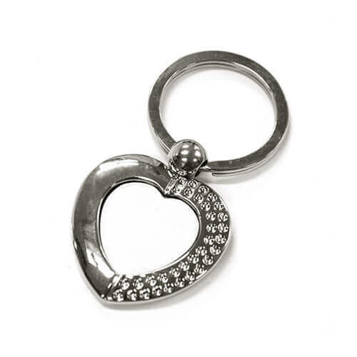 Portachiavi Cuore Sublimazione Trasferimento termico