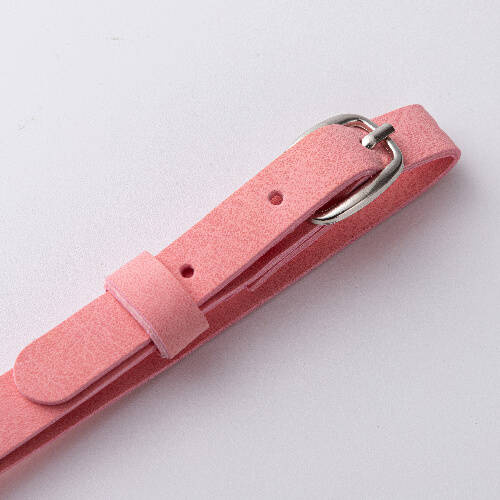 Etichetta per bagaglio in pelle / custodia AirTag per sublimazione - rosa