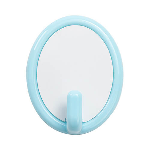 Grande appendiabiti in plastica per sublimazione - ovale blu