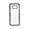 Custodia Samsung Galaxy S8 Plus nero in plastica per Sublimazione trasferimento termico