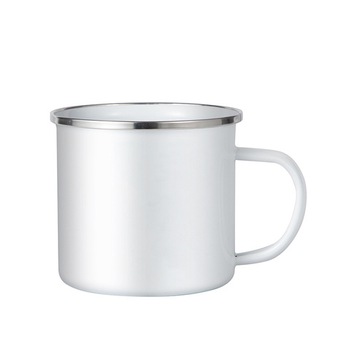 Set di 4 tazze smaltate da 500 ml da stampare