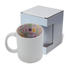 Tazza 330 ml con l’interno Happy Mother’s Day con la scatola Sublimazione Termostampa