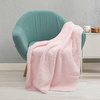 Coperta Minky con fodera Sherpa per sublimazione - rosa