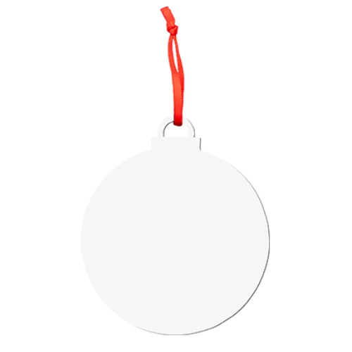 Appendino bifacciale in cartone per sublimazione - bauble