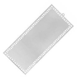 Segnalibri in metallo argentato per libri, confezione da 10 Trasferimento termico a sublimazione