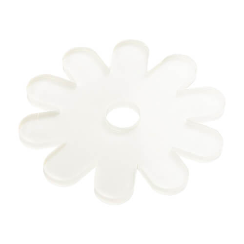 Targhetta in acrilico per sublimazione - crisantemi