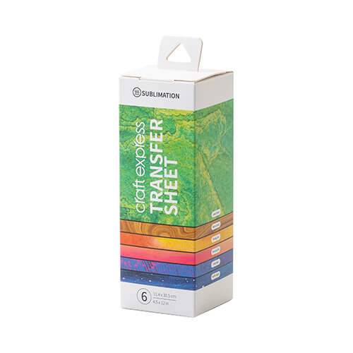 Set di fogli di trasferimento A 30,5 x 11,4 cm - 6 pz.