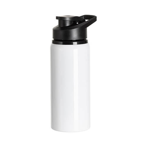 Borraccia da 600 ml con patta per sublimazione - bianca
