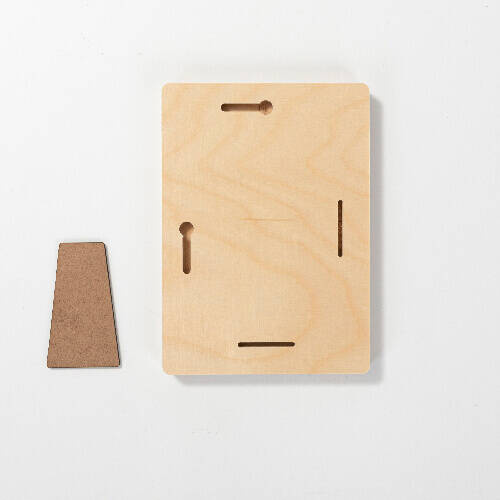 Cornice per foto in compensato per sublimazione - 17,8 x 12,7 cm