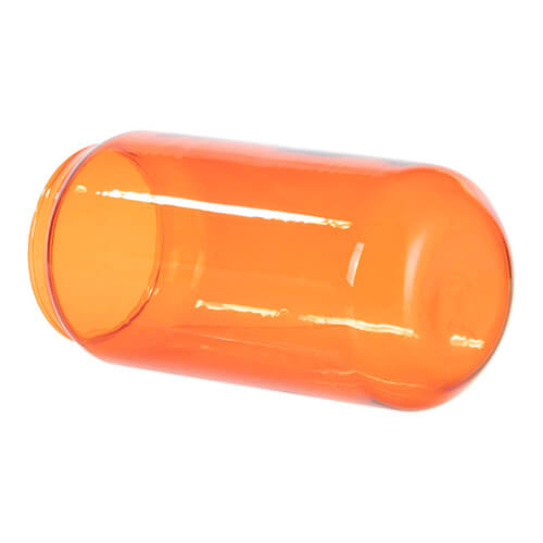 Vetro da 550 ml per sublimazione - arancia
