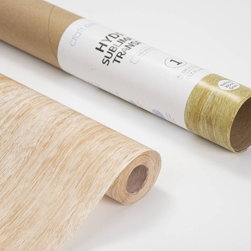 Foglio per idrosublimazione Craft Express - Yellow Wood Texture