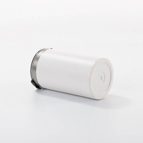 Tazza in acciaio inox da 350 ml per sublimazione - bianco opaco