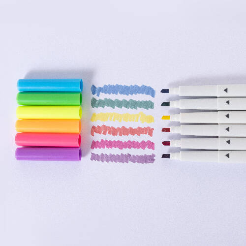 Pennarelli a sublimazione Craft Express Joy - 6 colori fluorescenti
