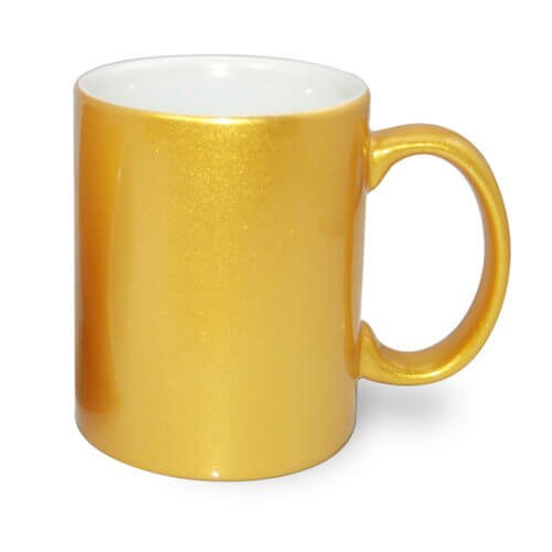 Tazza ALU oro Sublimazione Termostampa Oro