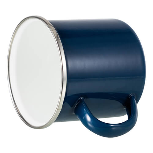 Tazza in metallo 360 ml per sublimazione - blu navy