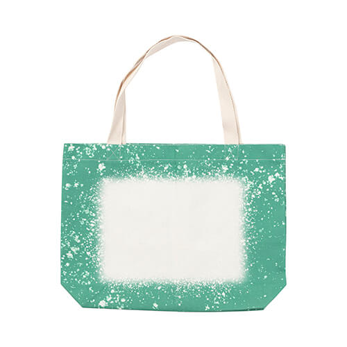 Borsa a tracolla Starry Green sbiancata per sublimazione