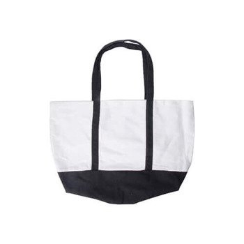 Borsa con manici neri 48 x 35 cm per la sublimazione