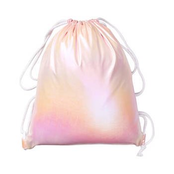 Borsa posteriore 33 x 42 cm per sublimazione - effetto holo - rosa