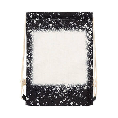 Borsa posteriore Bleached Starry Black per sublimazione