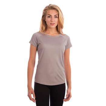 Maglietta Solar per la donna a maniche corte per Sublimazione – Athletic Gray