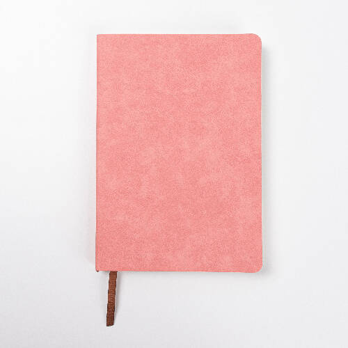 Quaderno A5 con copertina in pelle per sublimazione - Rosa