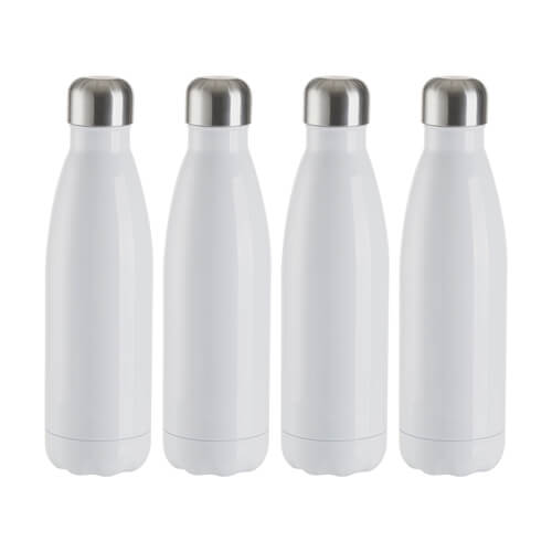 Set di 4 flaconi in metallo da 500 ml per sublimazione