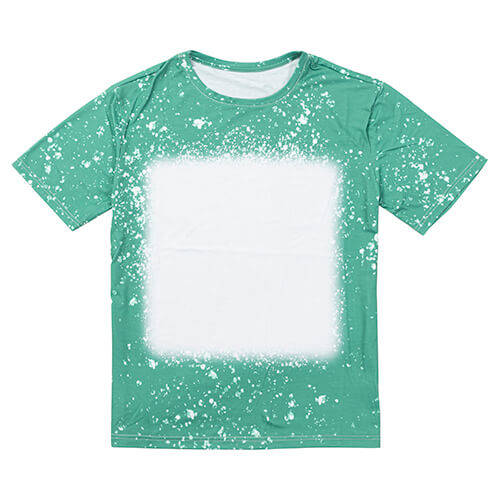 T-shirt Cotton-Like Bleached Starry Green per sublimazione