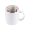 Tazza 330 ml con l’interno Merry Christmas Sublimazione Termostampa