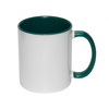 Tazza FUNNY verde scuro JS Coating 330 ml Sublimazione Termostampa